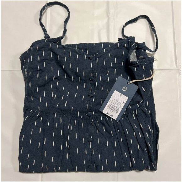 Universal Thread Women's Sleeveless Tie-Back A-Line Dress Navy blue Sz Small - Picture 3 of 4